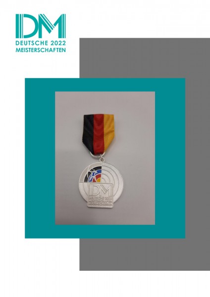 Medaille - Deutsche Meisterschaften 2022 mit Bogenschützen