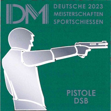 Aufkleber PISTOLE - Deutsche Meisterschaften 2022